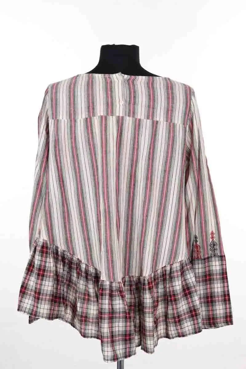 T-shirt Mes Demoiselles Rouge en Coton