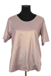 T-shirt Mes Demoiselles Violet en Coton, taille S - Seconde Main