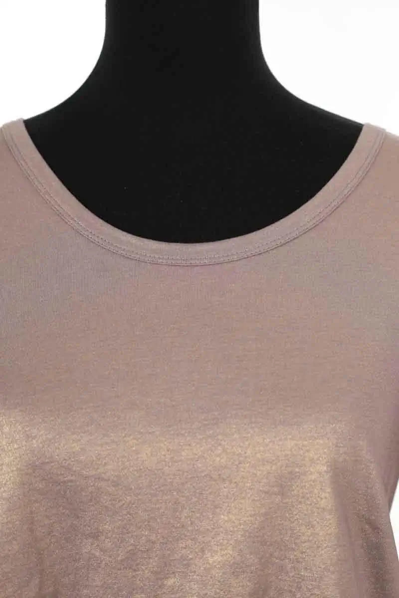 T-shirt Mes Demoiselles Violet en Coton