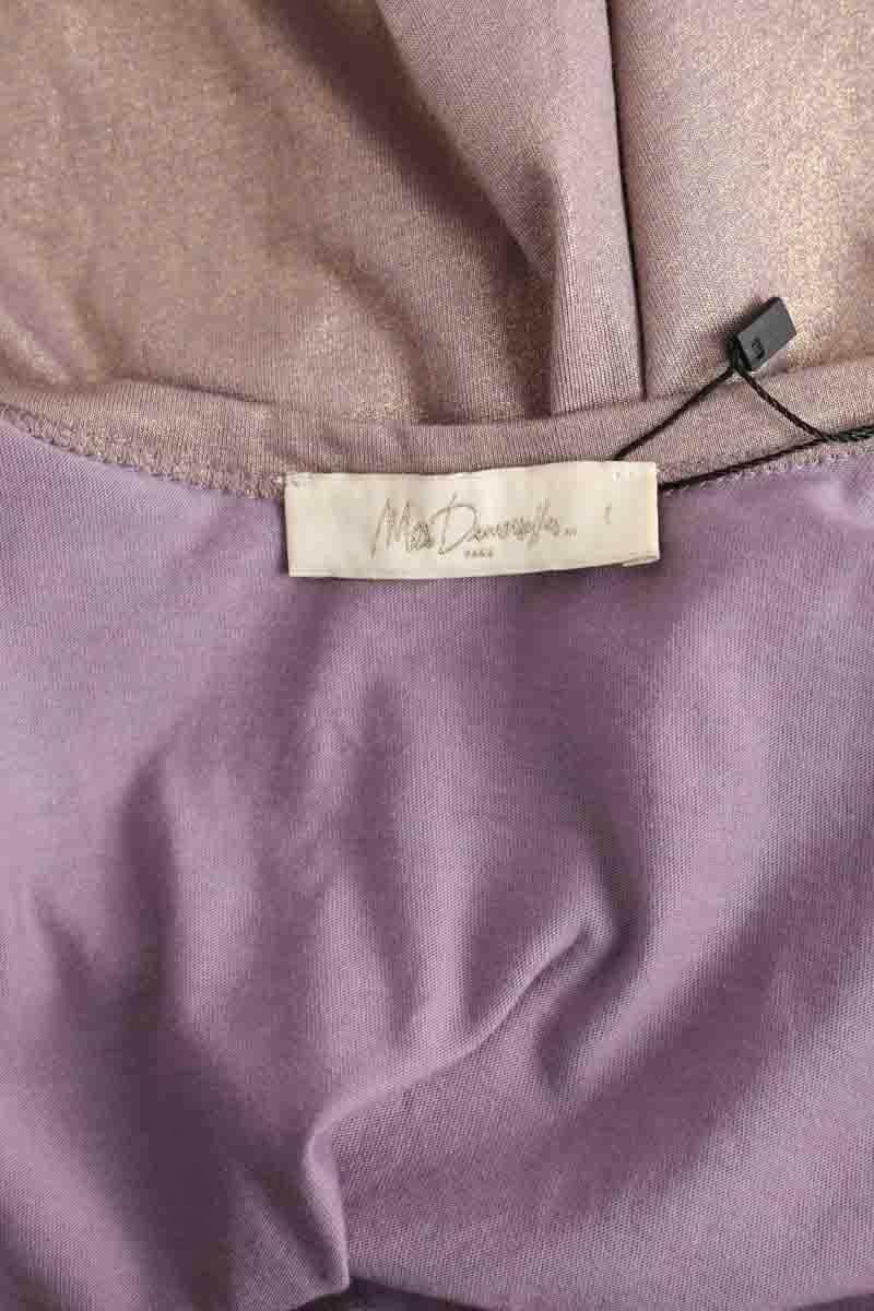 T-shirt Mes Demoiselles Violet en Coton