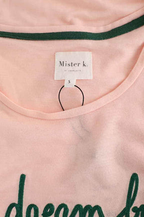 T-shirt Mister K Rose en Coton