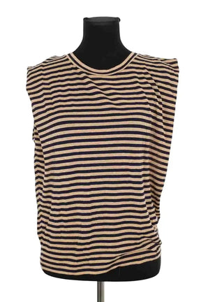 T-shirt Momoni Doré en Viscose, taille XS - Seconde Main