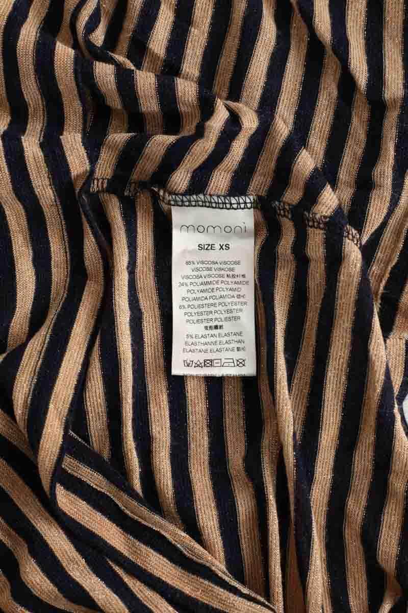T-shirt Momoni Doré en Viscose