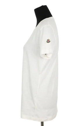 T-shirt Moncler Blanc en Coton