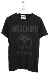 T-shirt Moschino Noir en Coton, taille L - Seconde Main