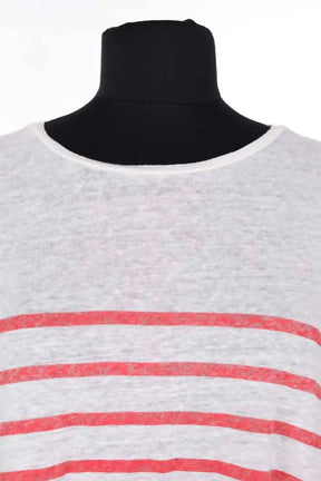 T-shirt Notshy Blanc en Laine