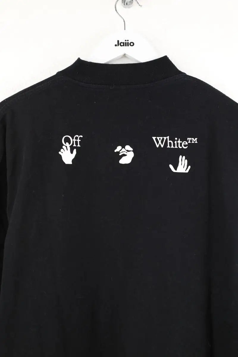T-shirt Off White Noir en Coton