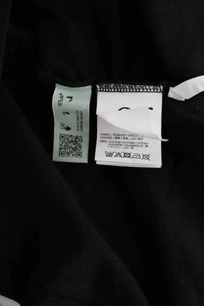 T-shirt Off White Noir en Coton