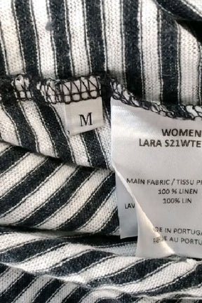 T-shirt Officine Générale Blanc en Lin