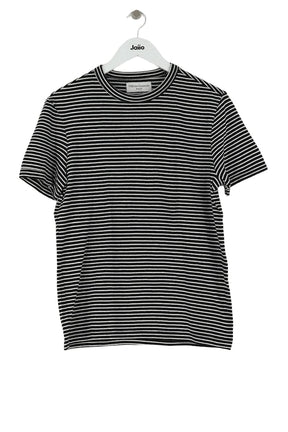 T-shirt Officine Générale Noir en Coton, taille XS - Seconde Main