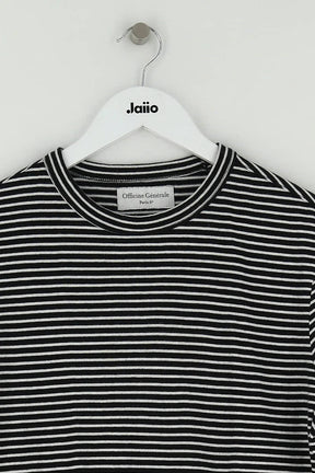 T-shirt Officine Générale Noir en Coton