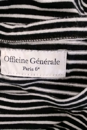 T-shirt Officine Générale Noir en Coton