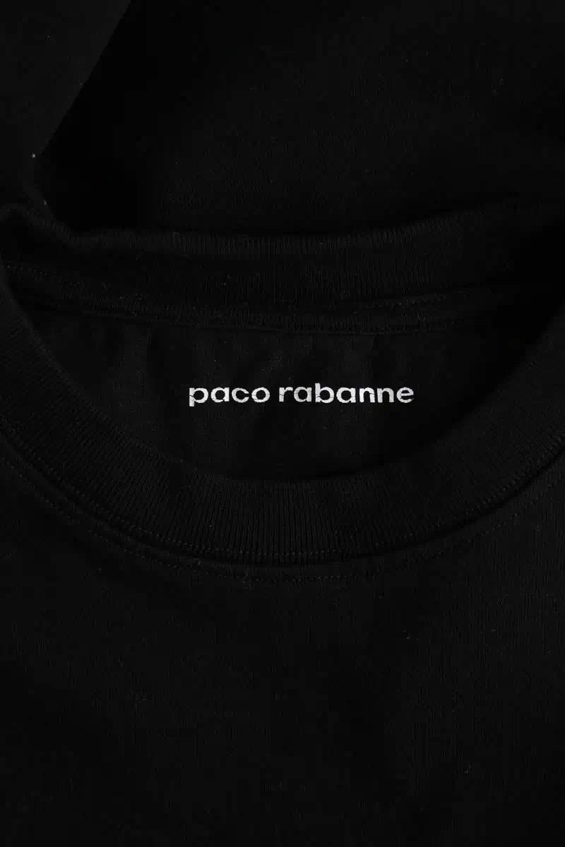T-shirt Paco Rabanne Noir en Coton