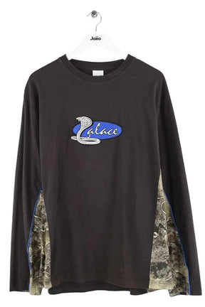 T-shirt PALACE Noir en Coton, taille XL - Seconde Main