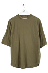 T-shirt Palm Angels Kaki en Coton, taille XS - Seconde Main