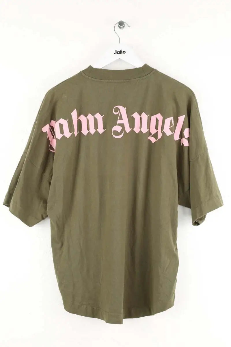 T-shirt Palm Angels Kaki en Coton