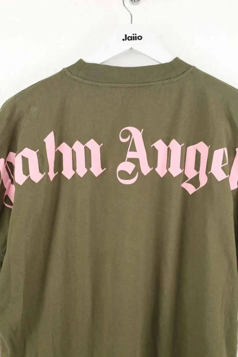 T-shirt Palm Angels Kaki en Coton