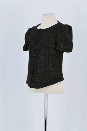 T-shirt Patrizia Pepe Noir en Laine
