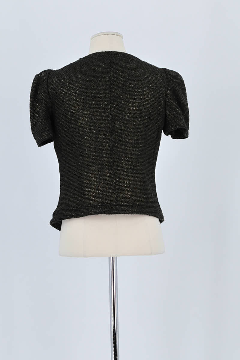 T-shirt Patrizia Pepe Noir en Laine