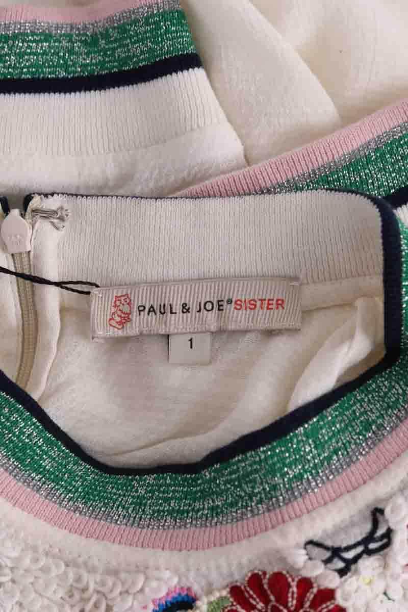 T-shirt Paul & Joe Blanc en Viscose