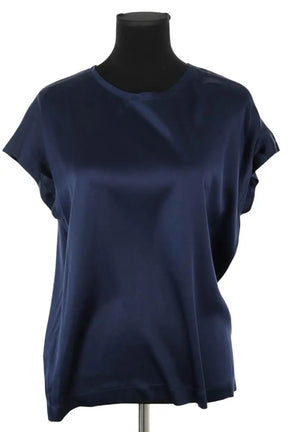 T-shirt Pinko Marine en Soie, taille M - Seconde Main