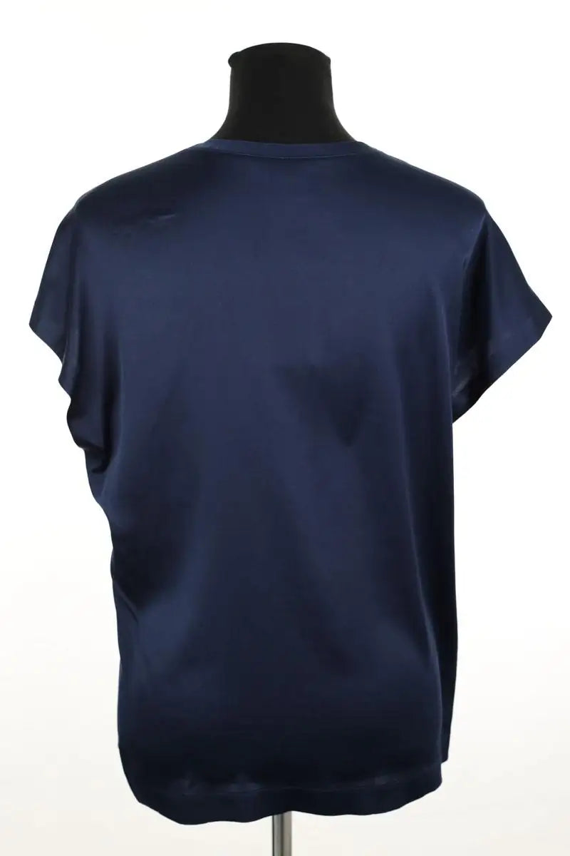 T-shirt Pinko Marine en Soie