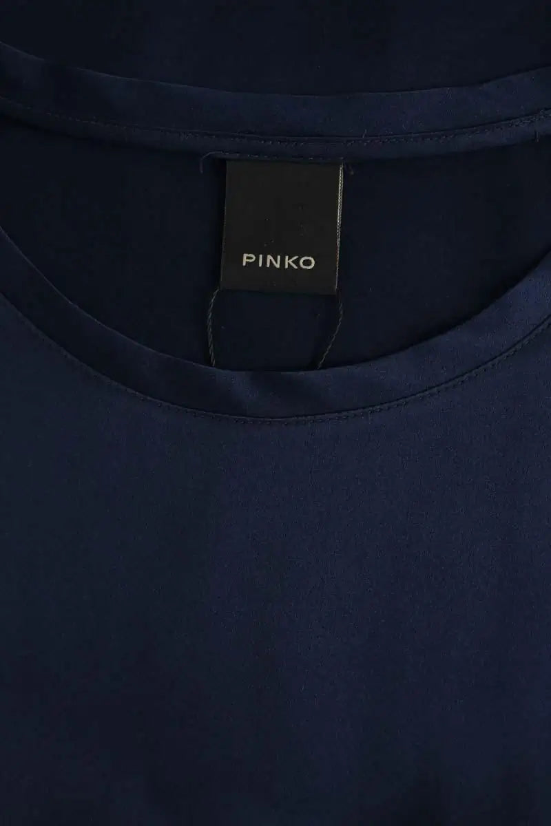 T-shirt Pinko Marine en Soie
