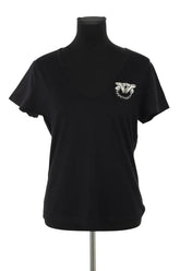 T-shirt Pinko Noir en Coton, taille M - Seconde Main