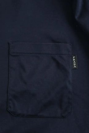 T-shirt Prada Marine en Coton