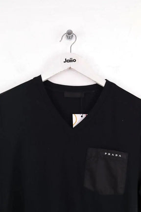 T-shirt Prada Noir en Coton