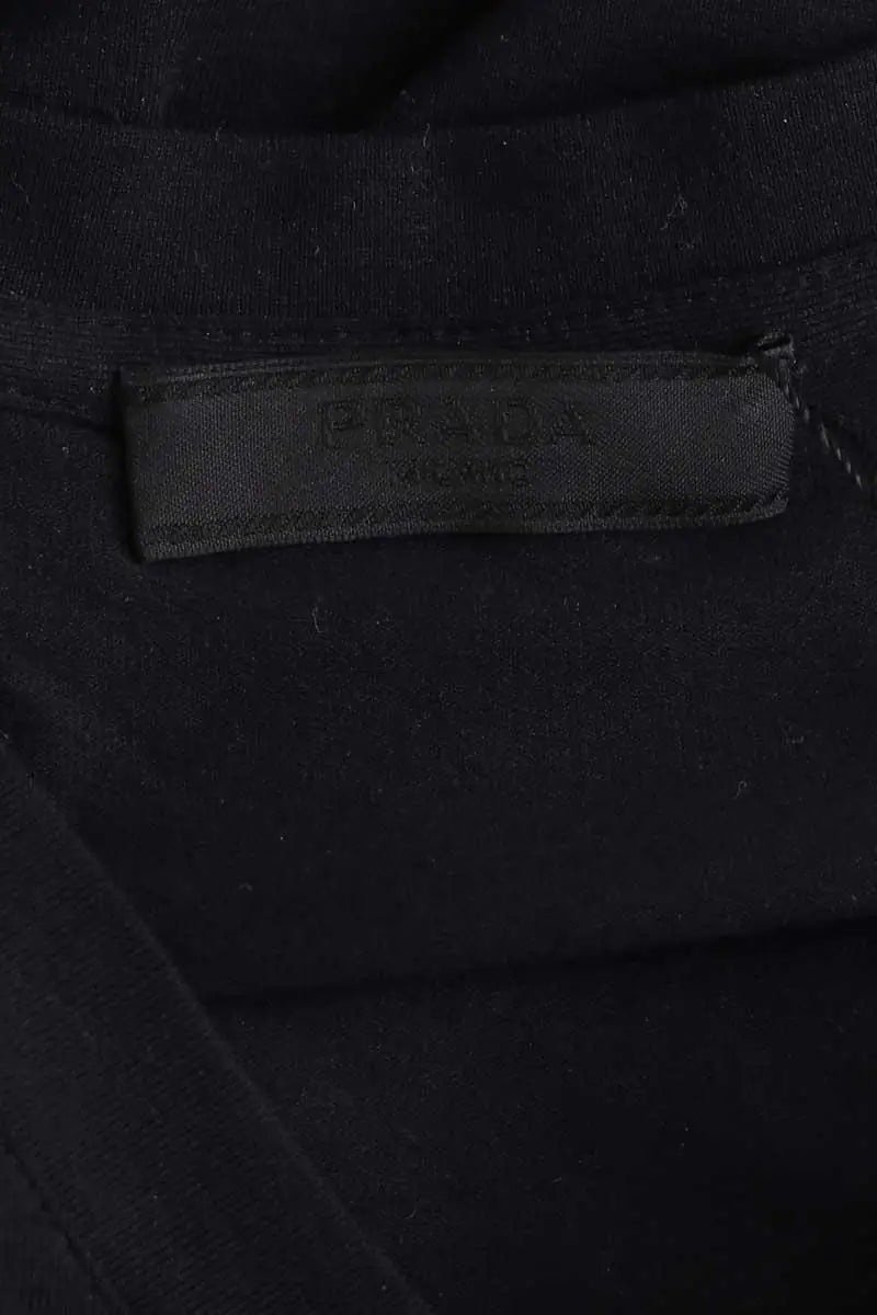 T-shirt Prada Noir en Coton