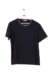 T-shirt Prada Noir en Coton, taille XXL - Seconde Main
