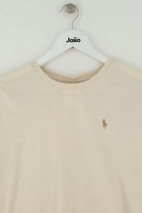 T-shirt Ralph Lauren Beige en Coton