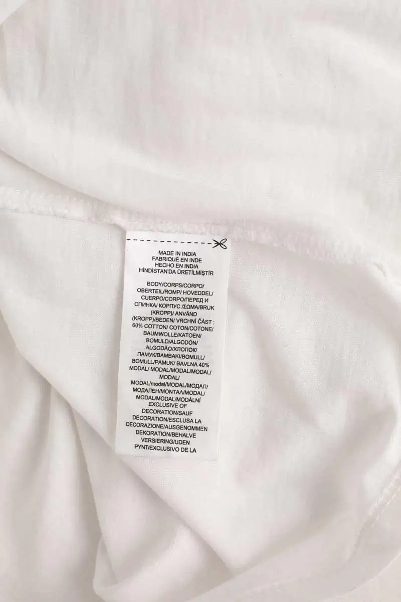 T-shirt Ralph Lauren Blanc en Coton