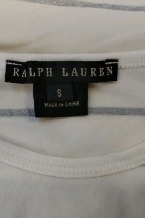 T-shirt Ralph Lauren Blanc en Coton