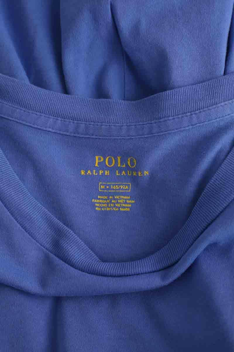 T-shirt Ralph Lauren Bleu en Coton