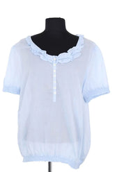 T-shirt Ralph Lauren Bleu en Coton, taille XL - Seconde Main