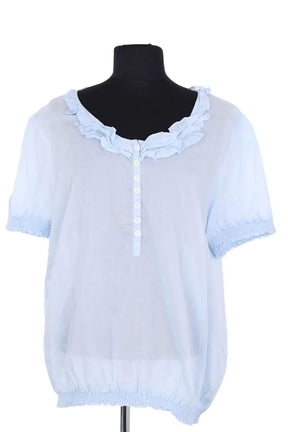 T-shirt Ralph Lauren Bleu en Coton, taille XL - Seconde Main