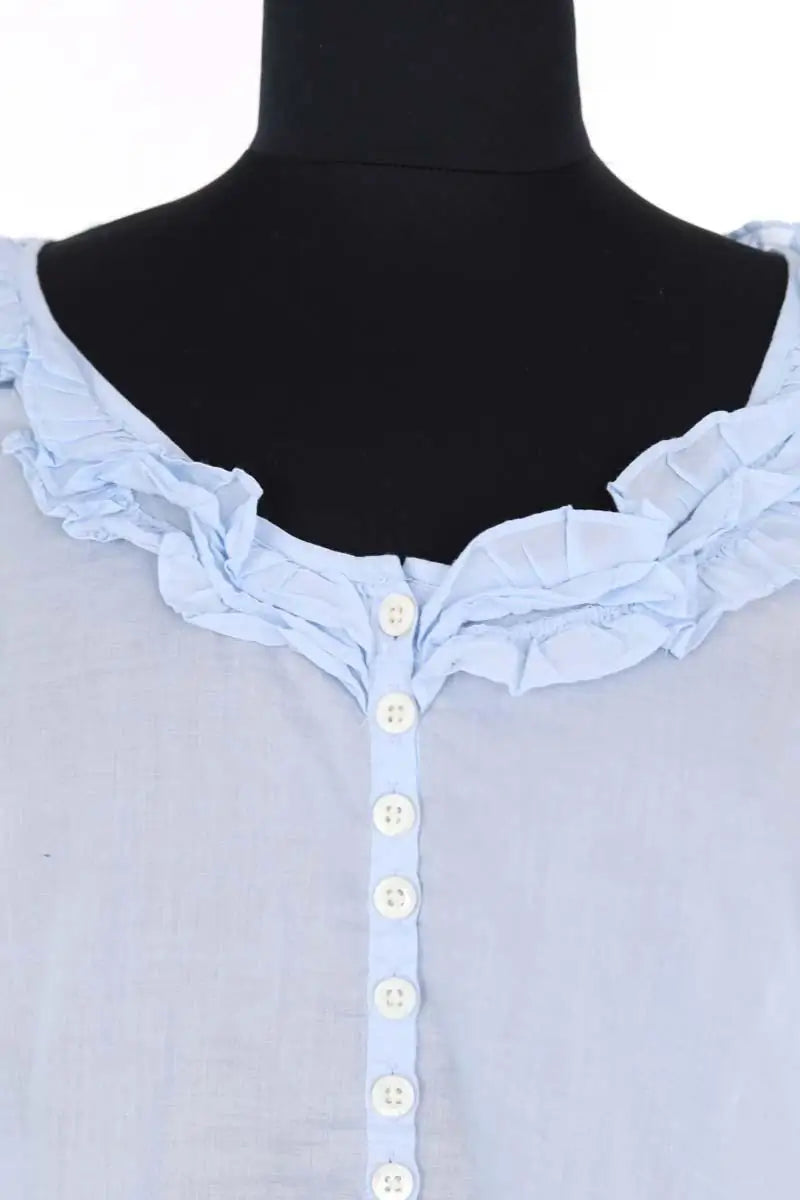 T-shirt Ralph Lauren Bleu en Coton