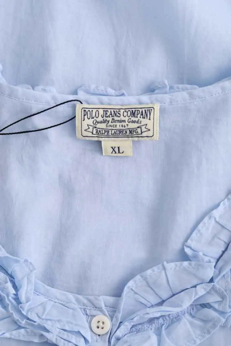 T-shirt Ralph Lauren Bleu en Coton
