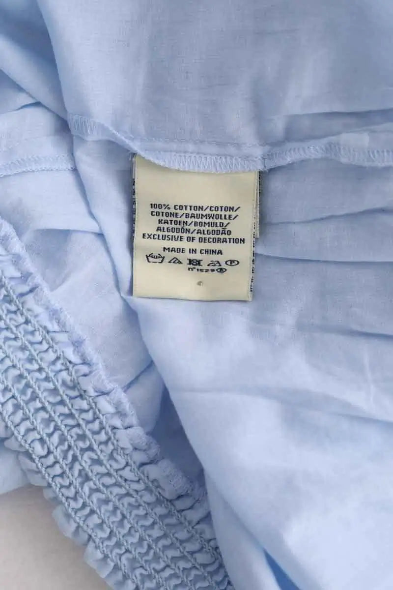T-shirt Ralph Lauren Bleu en Coton