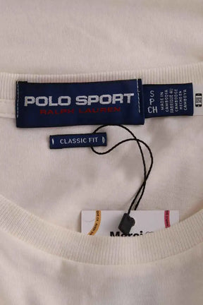 T-shirt Ralph Lauren Ecru en Coton