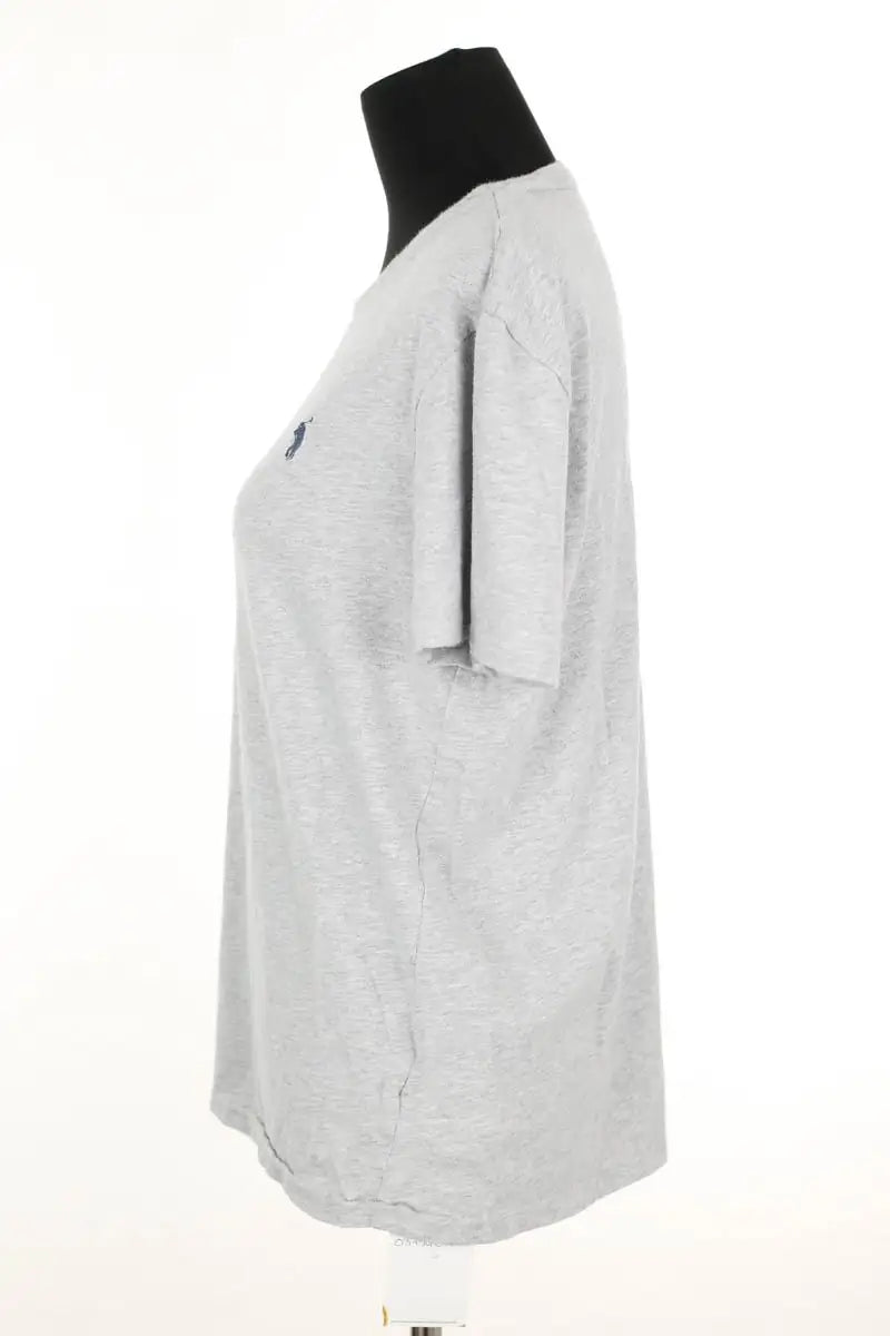 T-shirt Ralph Lauren Gris en Coton