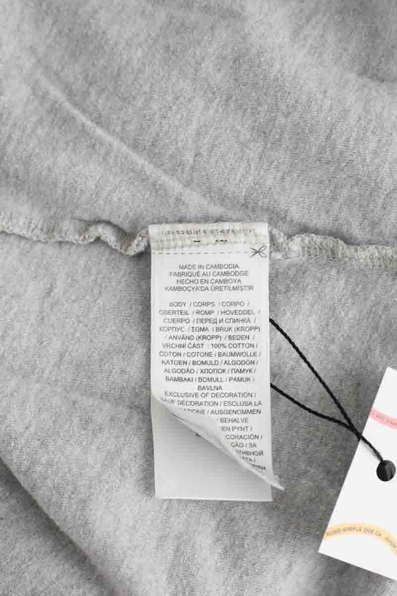 T-shirt Ralph Lauren Gris en Coton