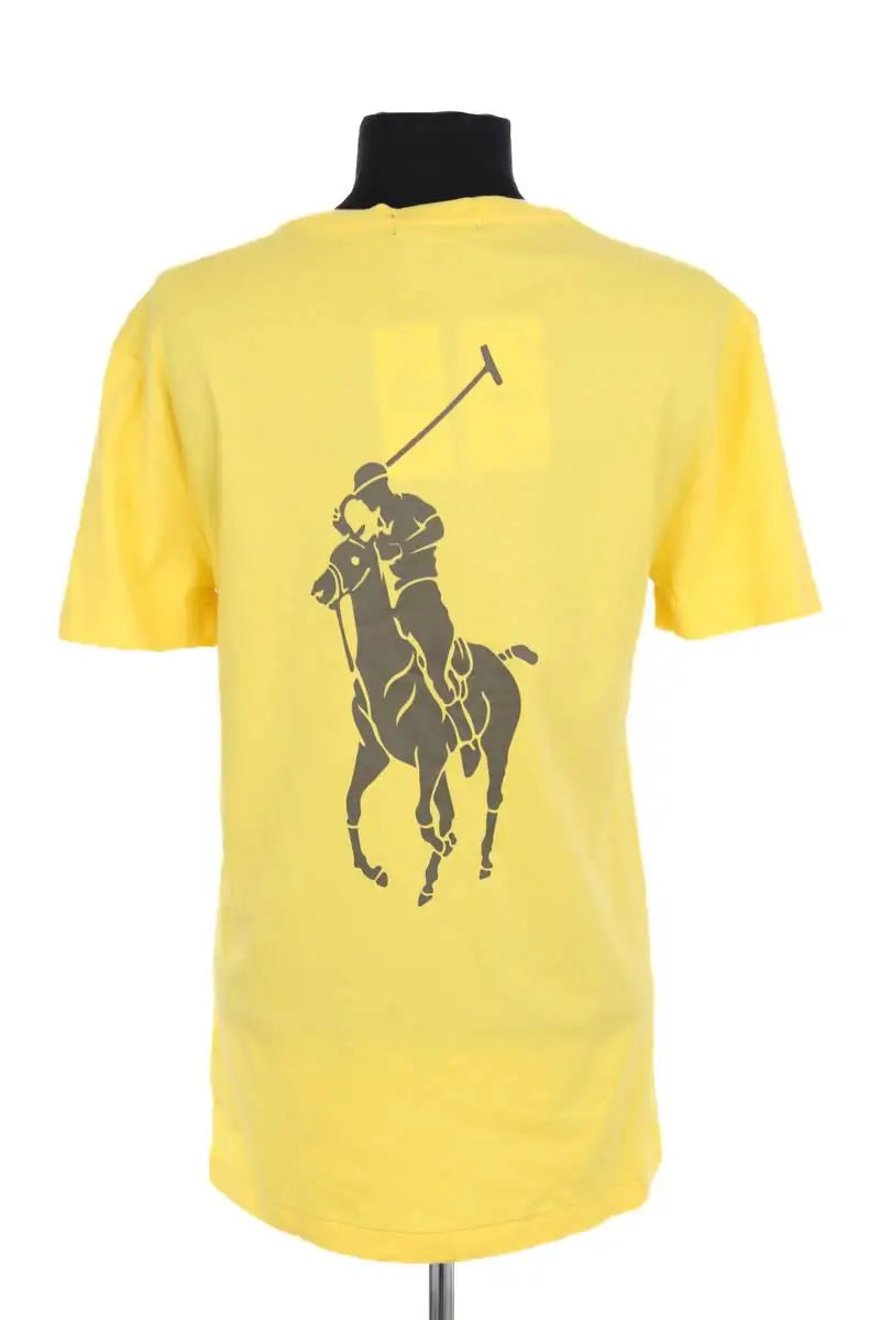 T-shirt Ralph Lauren Jaune en Coton