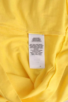 T-shirt Ralph Lauren Jaune en Coton