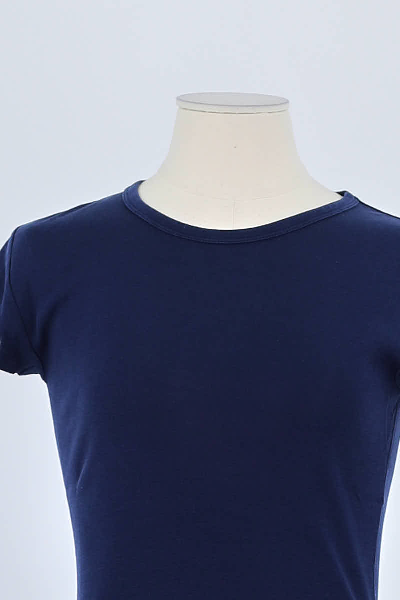 T-shirt Ralph Lauren Marine en Coton