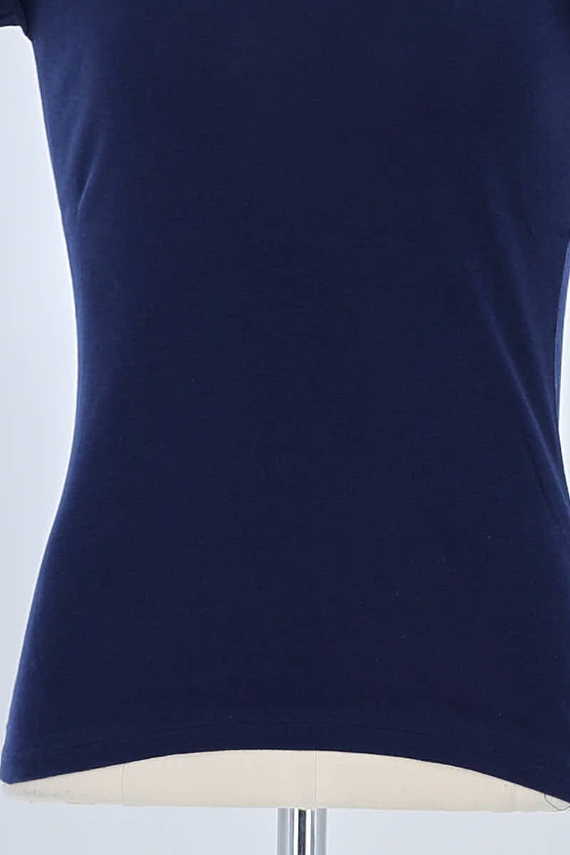 T-shirt Ralph Lauren Marine en Coton