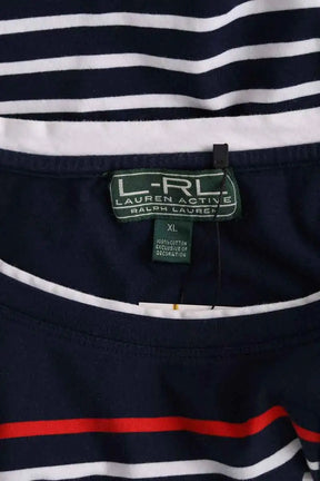 T-shirt Ralph Lauren Marine en Coton