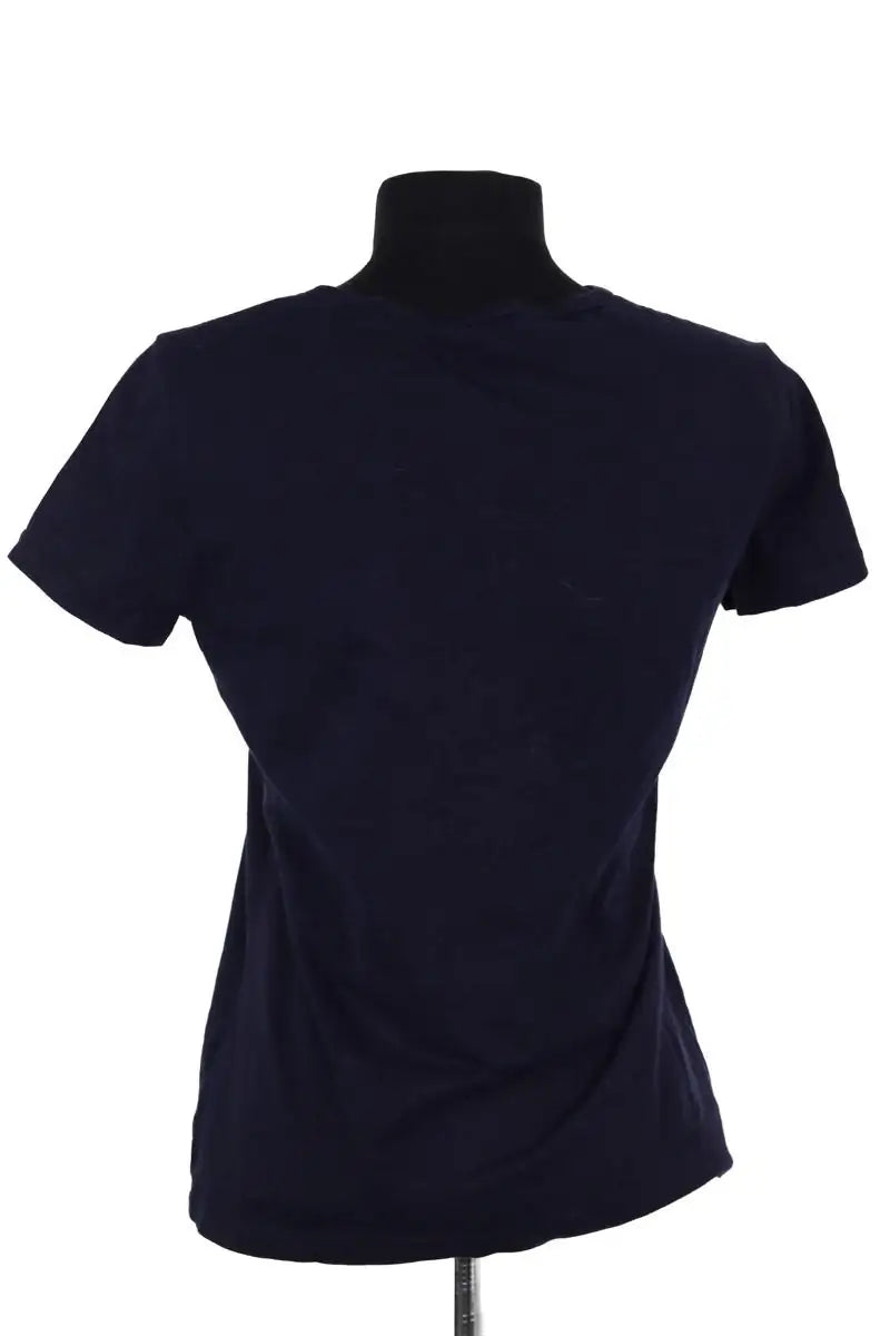 T-shirt Ralph Lauren Marine en Coton